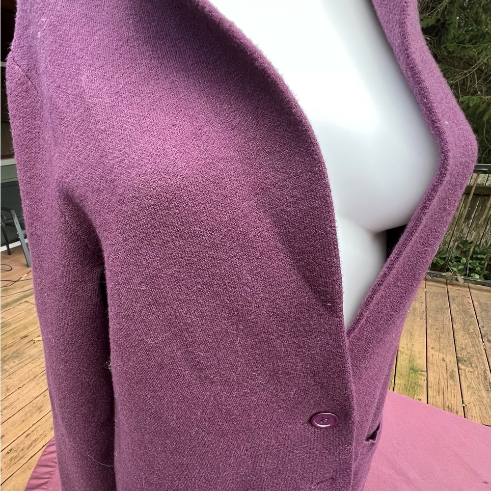 Coldwater Creek Purple Cardigan. NWT. Size S.